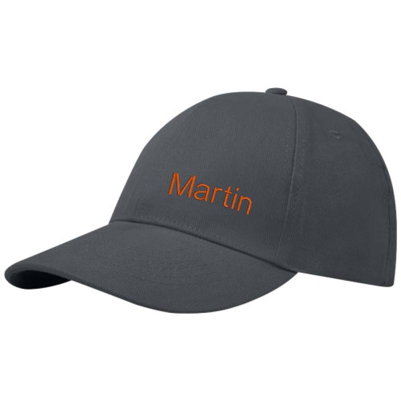 Gorra reciclada de 6 paneles GRS "Trona"