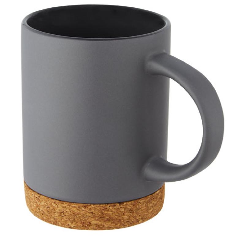 Taza de cerámica de 425 ml con base de corcho "Neiva"