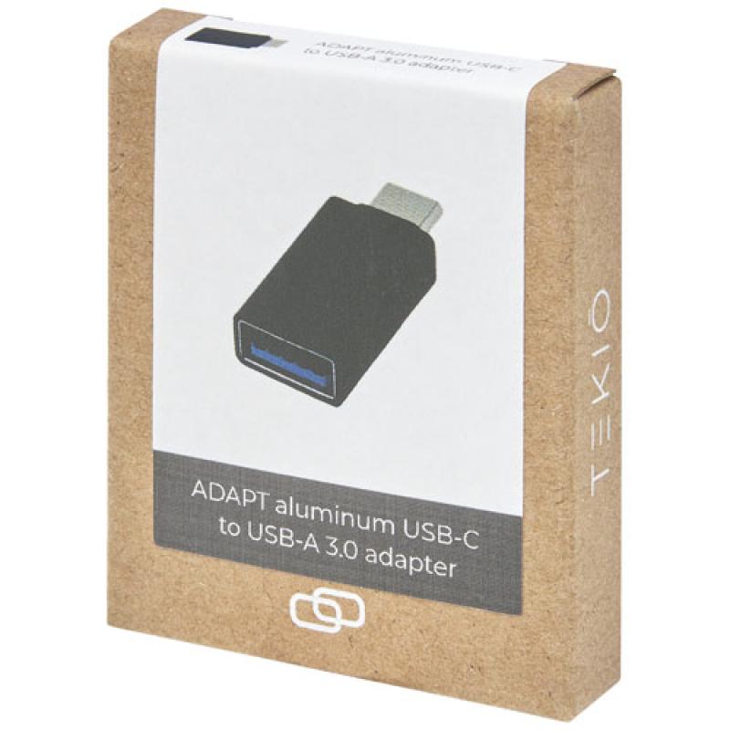 Adaptador de aluminio de USB-C a USB-A 3.0 "ADAPT"