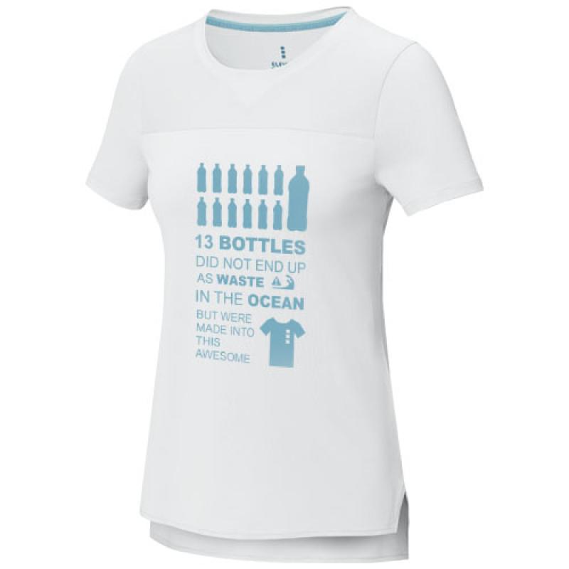 Camiseta Cool fit de manga corta para mujer en GRS reciclado "Borax"