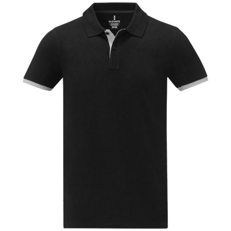 Polo de manga corta de dos tonos para hombre "Morgan"