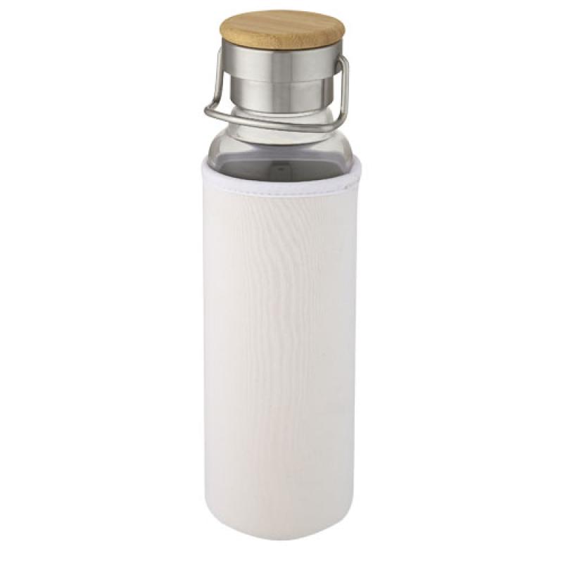 Botella de vidrio borosilicato con funda de neopreno de 660 ml "Thor"