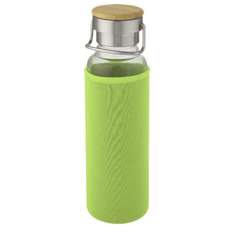 Botella de vidrio borosilicato con funda de neopreno de 660 ml "Thor"