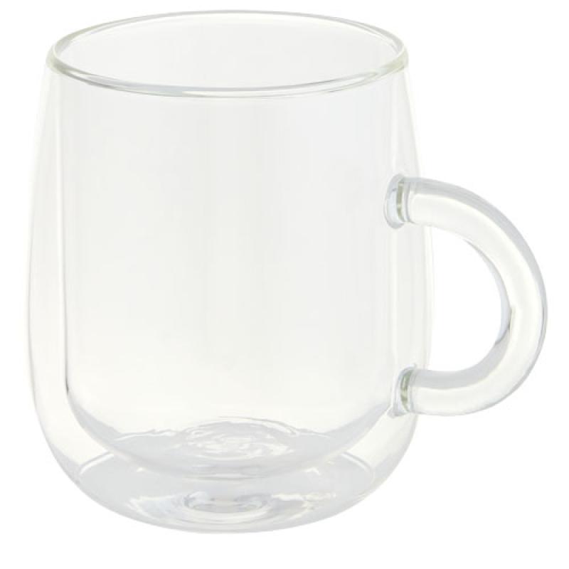 Taza de vidrio de 330 ml "Iris"