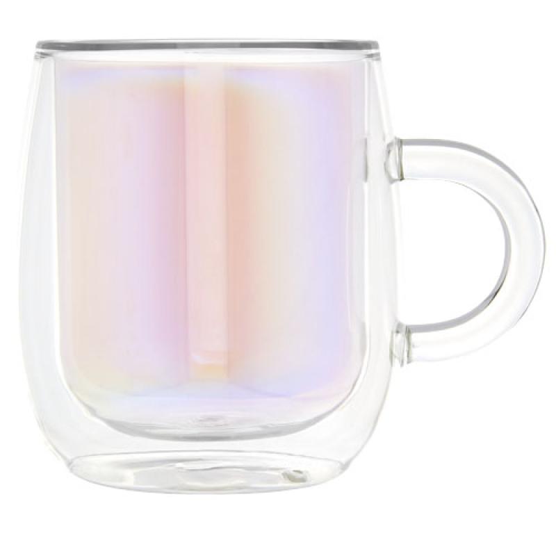 Taza de vidrio de 330 ml "Iris"