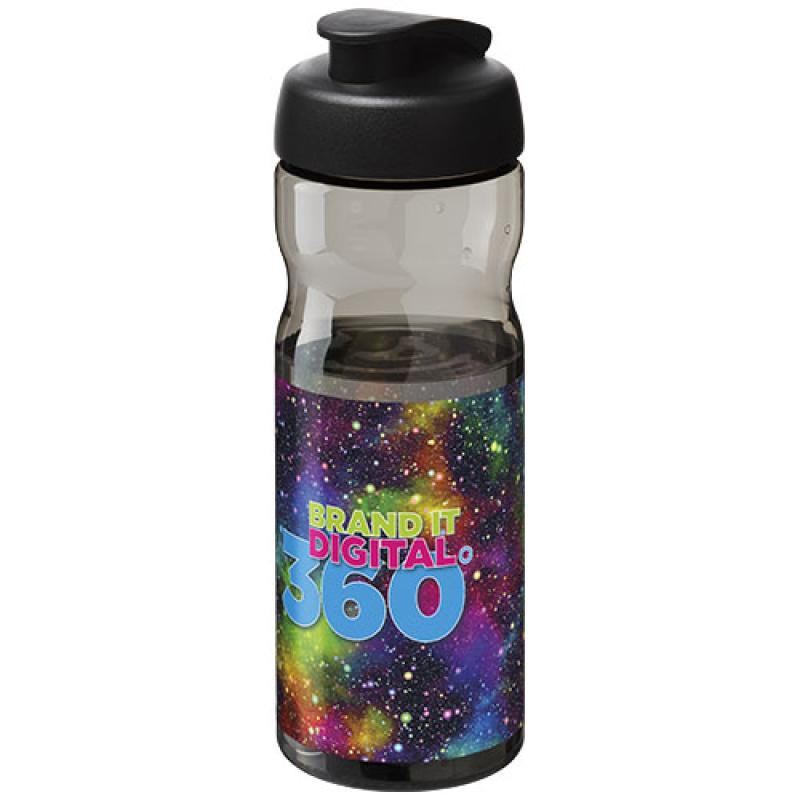 Bidón deportivo de 650 ml con tapa Flip H2O Active® "Base Tritan™"