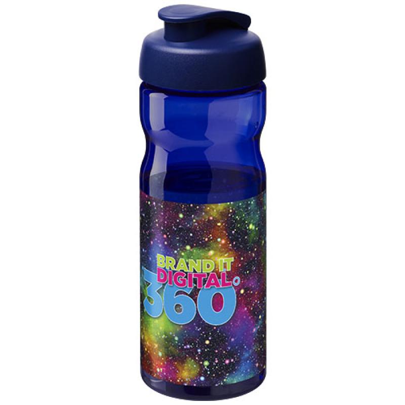 Bidón deportivo de 650 ml con tapa Flip H2O Active® "Base Tritan™"