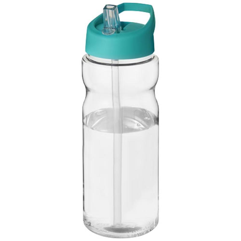 Bidón deportivo de 650 ml con tapa con boquilla H2O Active® "Base Tritan™"