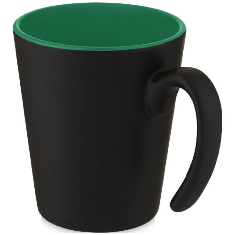 Taza de cerámica con asa de 360 ml "Oli"