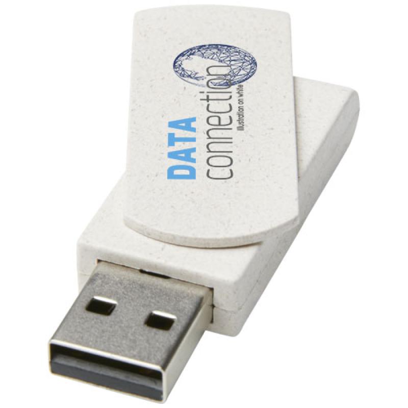 Memoria USB de paja de trigo de 4 GB "Rotate"