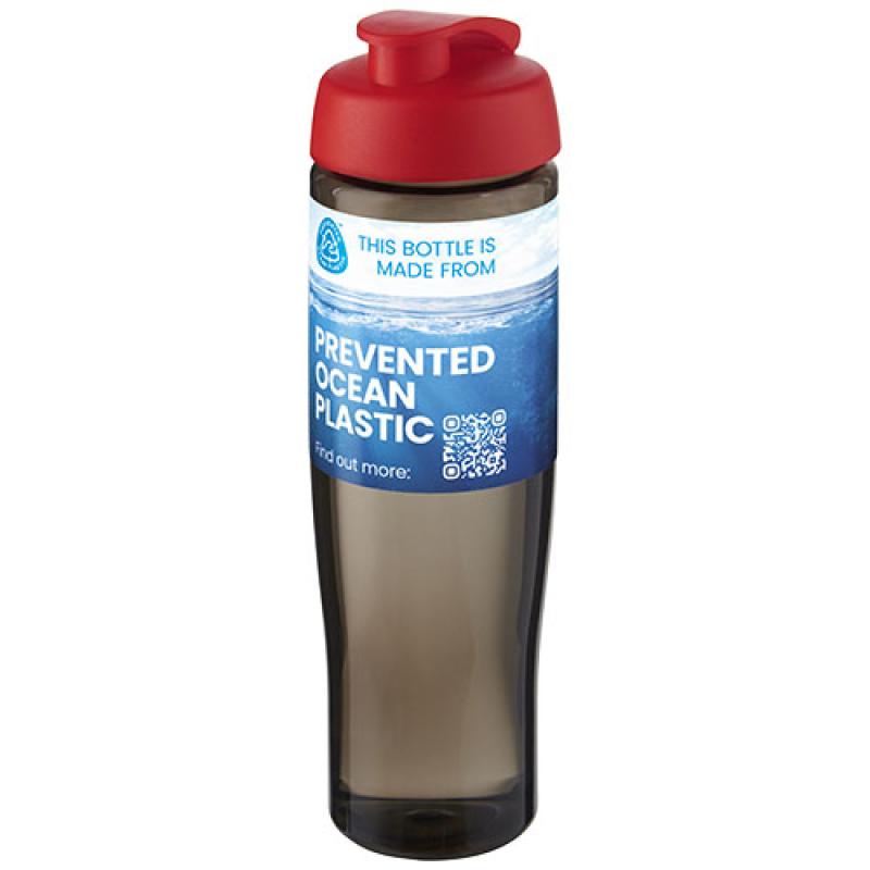 Bidón deportivo con tapa Flip de 700 ml H2O Active® "Eco Tempo"