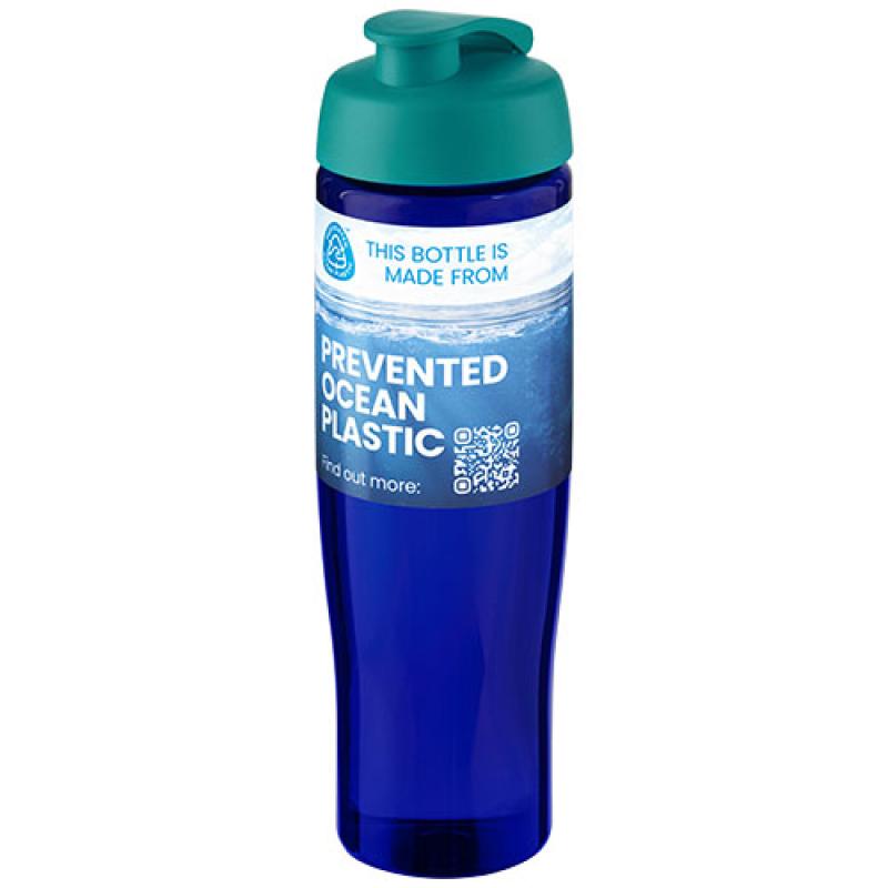 Bidón deportivo con tapa Flip de 700 ml H2O Active® "Eco Tempo"