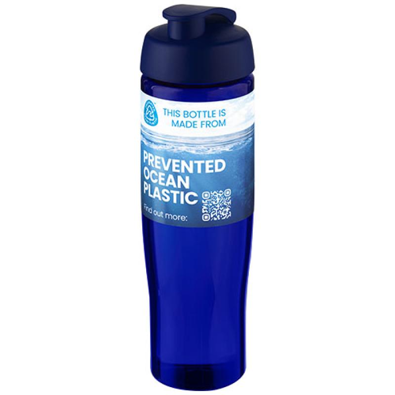 Bidón deportivo con tapa Flip de 700 ml H2O Active® "Eco Tempo"