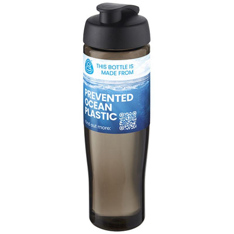 Bidón deportivo con tapa Flip de 700 ml H2O Active® "Eco Tempo"