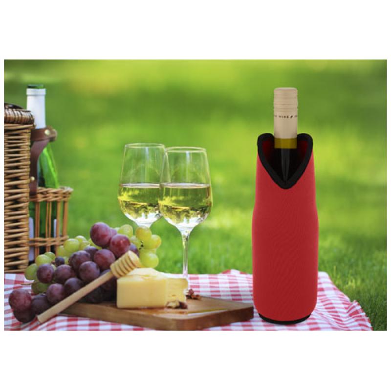 Funda de neopreno reciclado para vino "Noun"