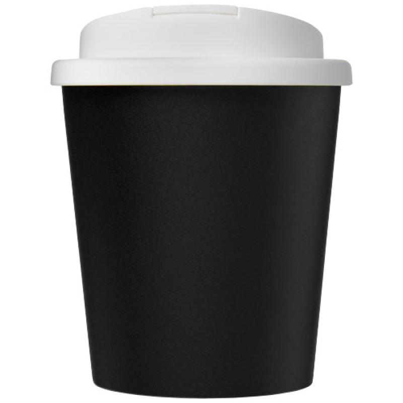 Vaso reciclado de 250 ml con tapa antigoteo "Americano® Espresso Eco"