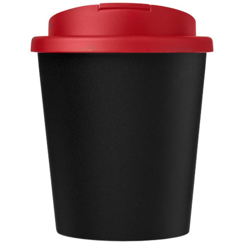 Vaso reciclado de 250 ml con tapa antigoteo "Americano® Espresso Eco"