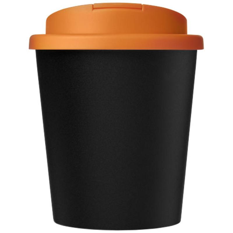 Vaso reciclado de 250 ml con tapa antigoteo "Americano® Espresso Eco"