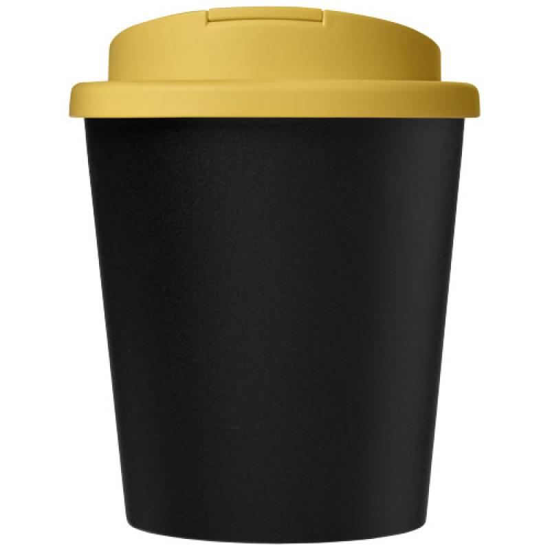 Vaso reciclado de 250 ml con tapa antigoteo "Americano® Espresso Eco"