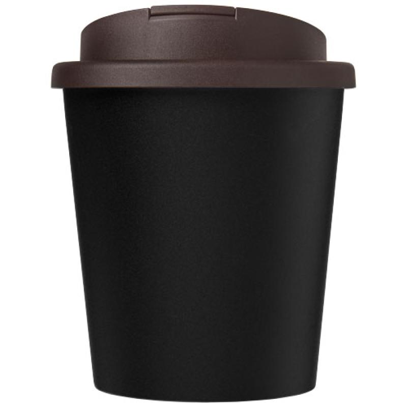 Vaso reciclado de 250 ml con tapa antigoteo "Americano® Espresso Eco"