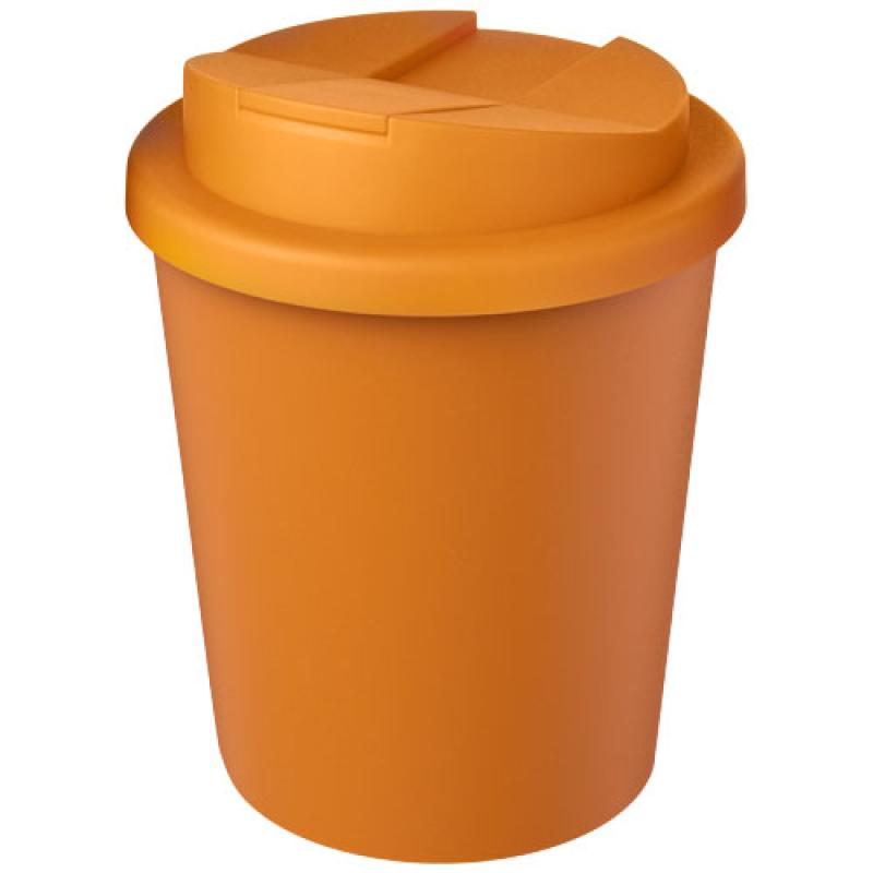 Vaso reciclado de 250 ml con tapa antigoteo "Americano® Espresso Eco"