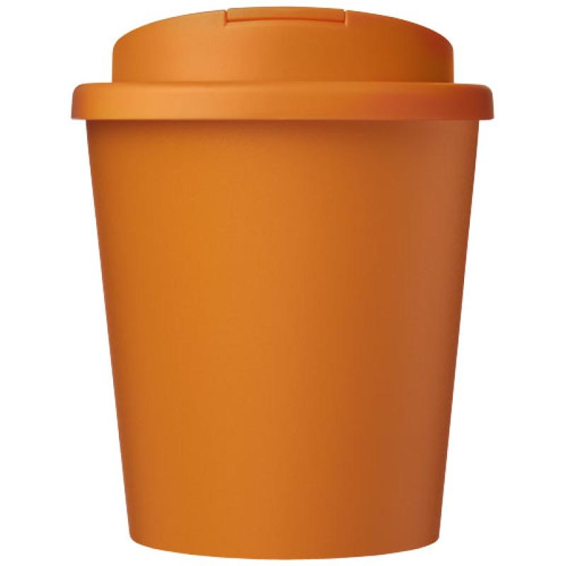 Vaso reciclado de 250 ml con tapa antigoteo "Americano® Espresso Eco"