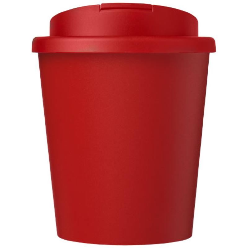 Vaso reciclado de 250 ml con tapa antigoteo "Americano® Espresso Eco"