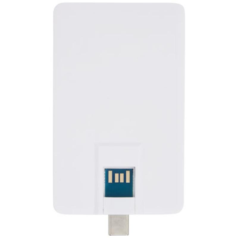 Memoria USB de 32 GB de tipo C y USB A 3.0 "Duo slim"