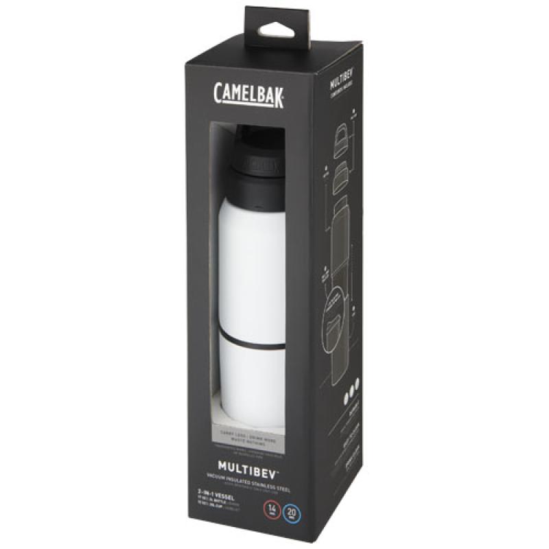 CamelBak® bidón de acero inoxidable con aislamiento al vacío de 500 ml y vaso de 350 ml "MultiBev"