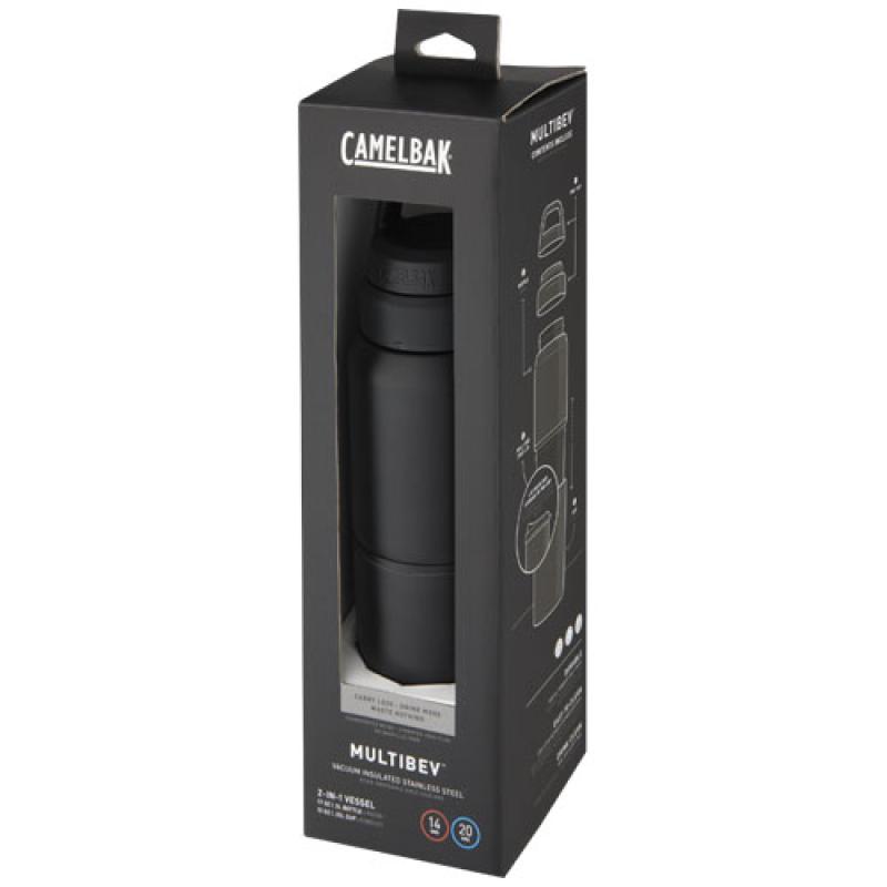 CamelBak® bidón de acero inoxidable con aislamiento al vacío de 500 ml y vaso de 350 ml "MultiBev"