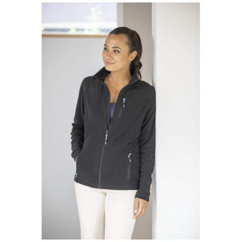 Chaqueta polar con cremallera entera reciclada GRS para mujer "Amber"