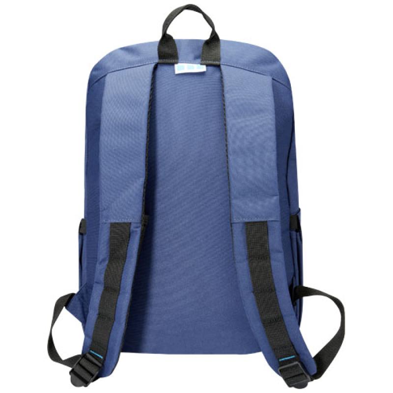 Mochila para portátil de RPET GRS de 15" y 19 l REPREVE® Our Ocean™ Commuter