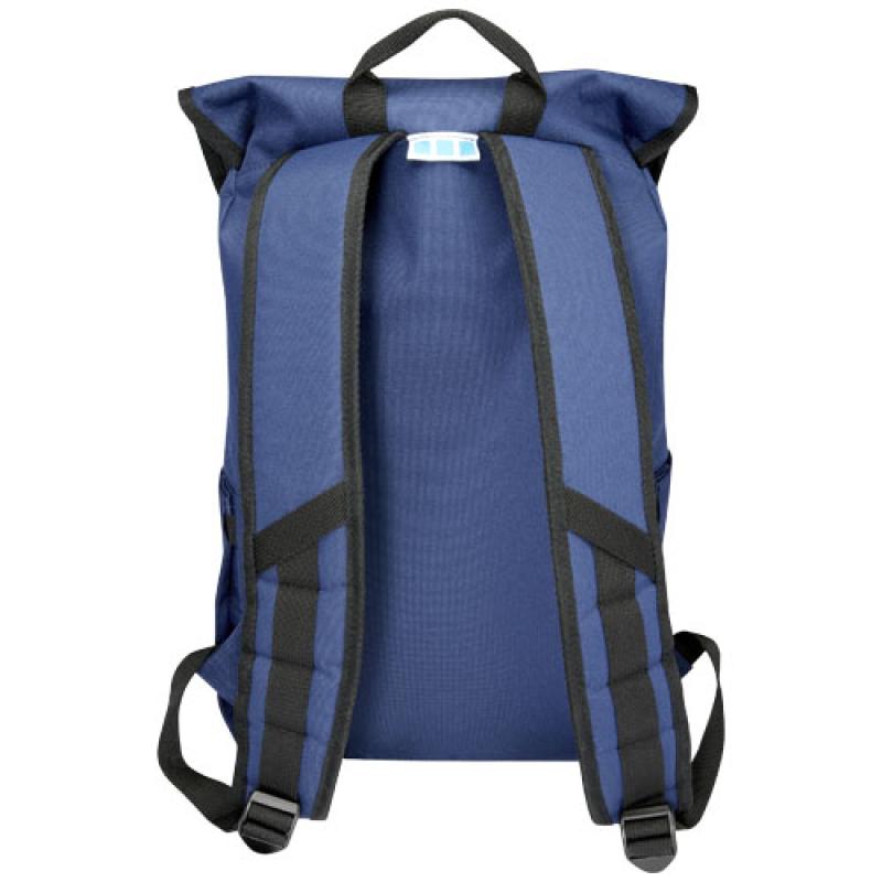 Mochila para portátil de RPET GRS de 15" y 19 l REPREVE® Our Ocean™