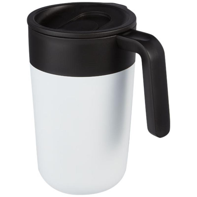 Taza de 400 ml con doble pared reciclada "Nordia"