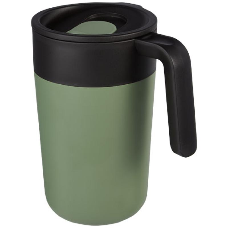 Taza de 400 ml con doble pared reciclada "Nordia"