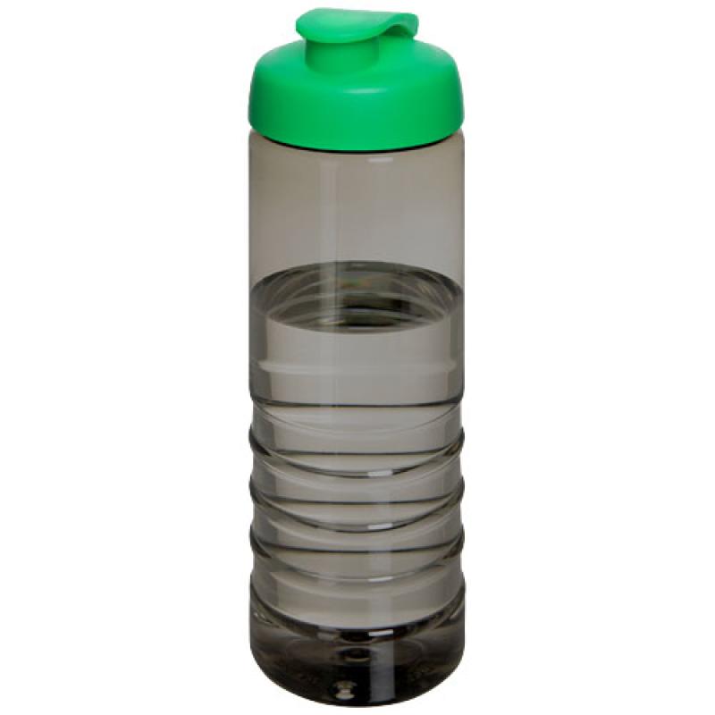 Bidón deportivo con tapa Flip de 750 ml "H2O Active® Eco Treble"