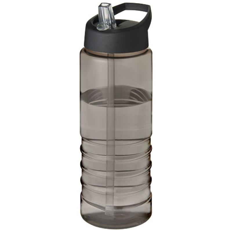 Bidón deportivo con tapa con boquilla de 750 ml "H2O Active® Eco Treble"