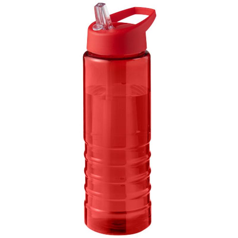 Bidón deportivo con tapa con boquilla de 750 ml "H2O Active® Eco Treble"