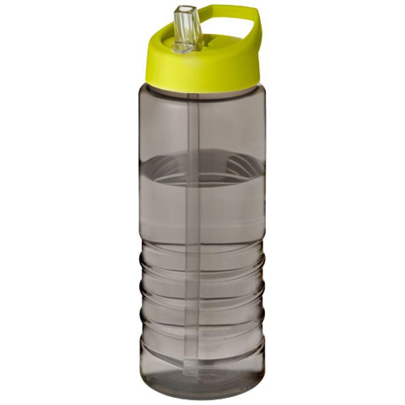 Bidón deportivo con tapa con boquilla de 750 ml "H2O Active® Eco Treble"