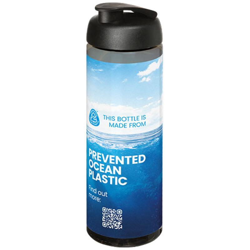 Bidón deportivo con tapa Flip de 850 ml "H2O Active® Eco Vibe"