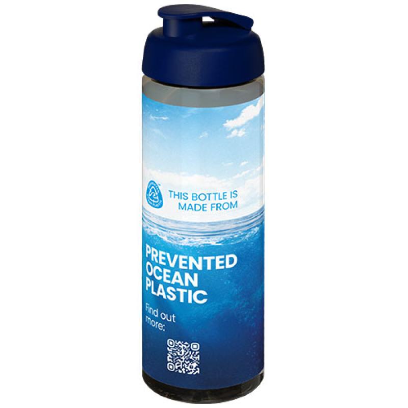 Bidón deportivo con tapa Flip de 850 ml "H2O Active® Eco Vibe"