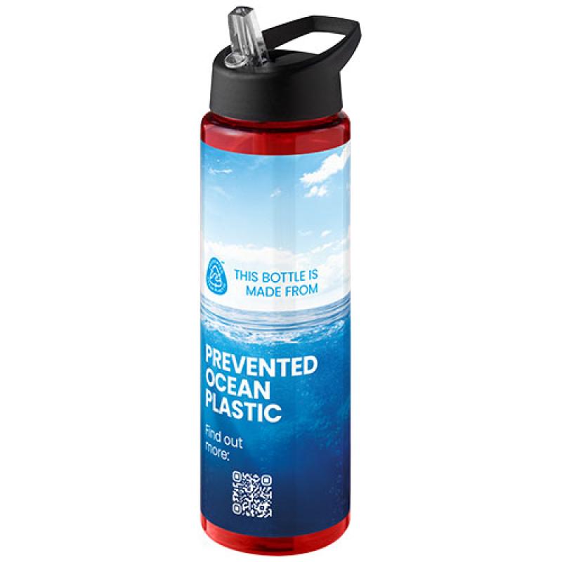 Bidón deportivo con tapa con boquilla de 850 ml "H2O Active® Eco Vibe"