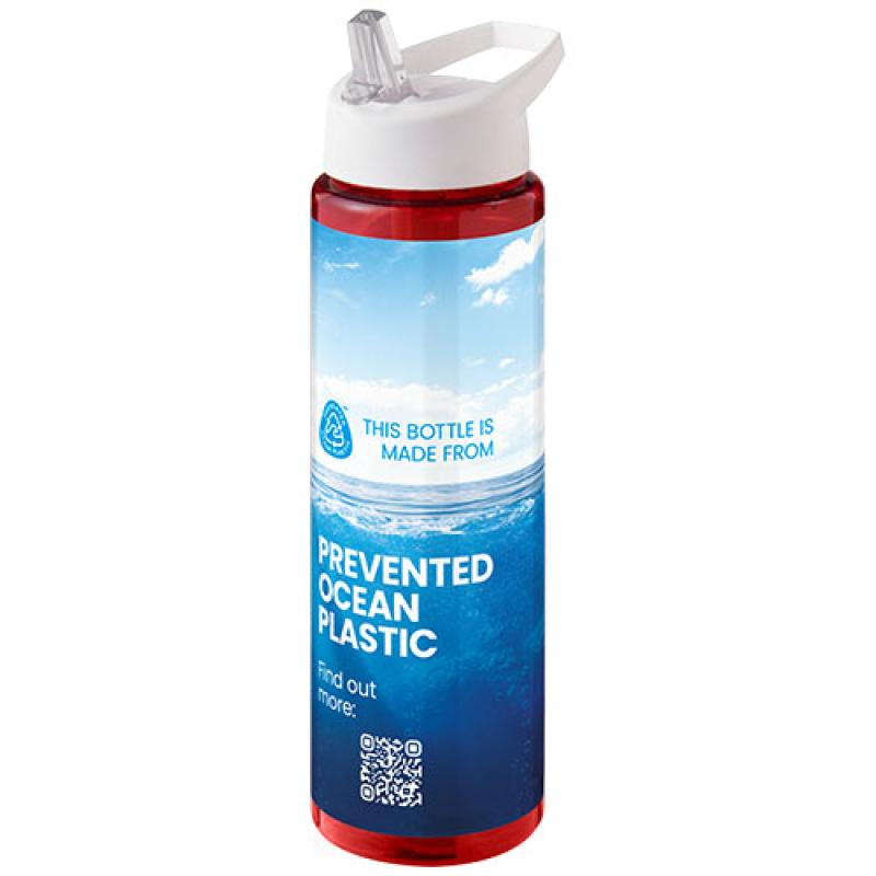 Bidón deportivo con tapa con boquilla de 850 ml "H2O Active® Eco Vibe"