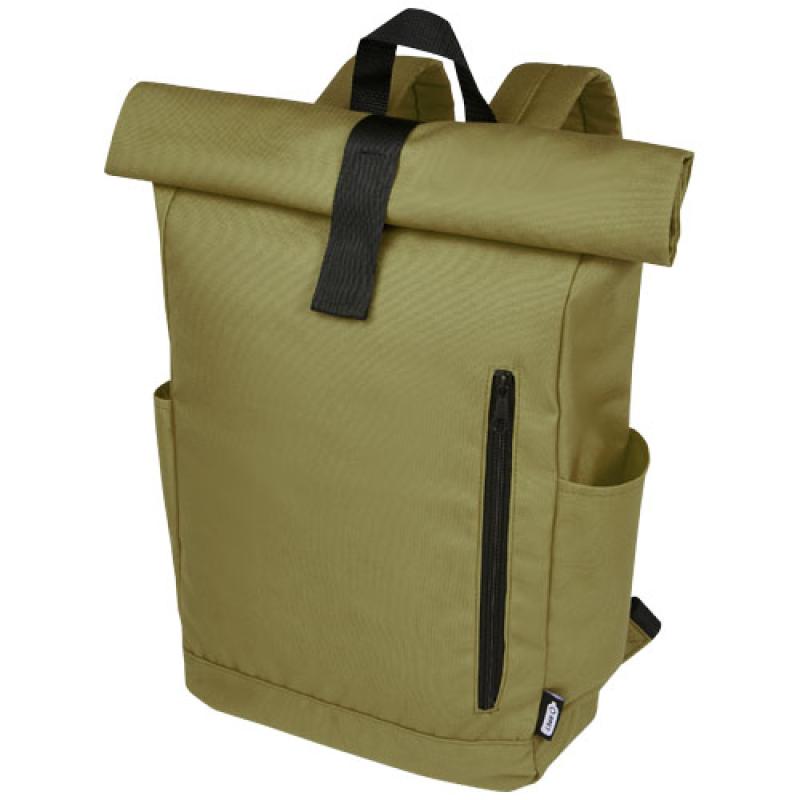 Mochila enrollable de 15,6" GRS RPET de 18 L "Byron"