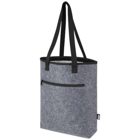 Bolsa Tote isotérmica de fieltro reciclado GRS de 12 L "Felta"