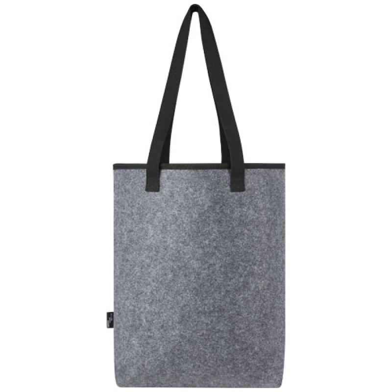 Bolsa Tote isotérmica de fieltro reciclado GRS de 12 L "Felta"