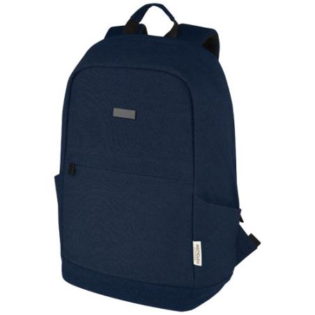 Mochila antirrobo de 18 L para portátil de 15,6" de lona reciclada GRS "Joey"