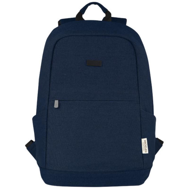 Mochila antirrobo de 18 L para portátil de 15,6" de lona reciclada GRS "Joey"