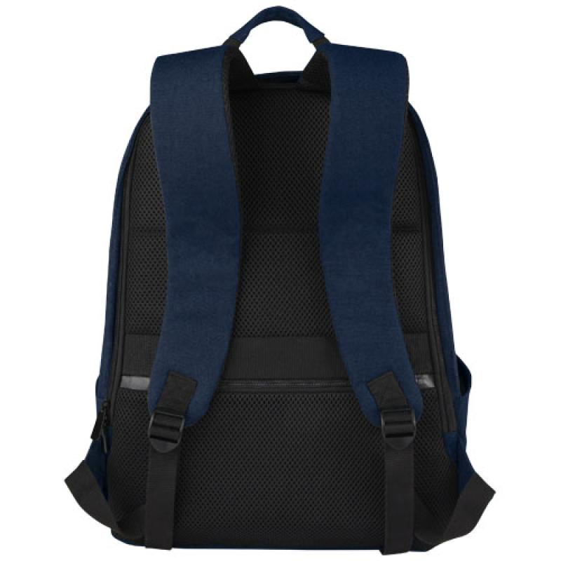 Mochila antirrobo de 18 L para portátil de 15,6" de lona reciclada GRS "Joey"