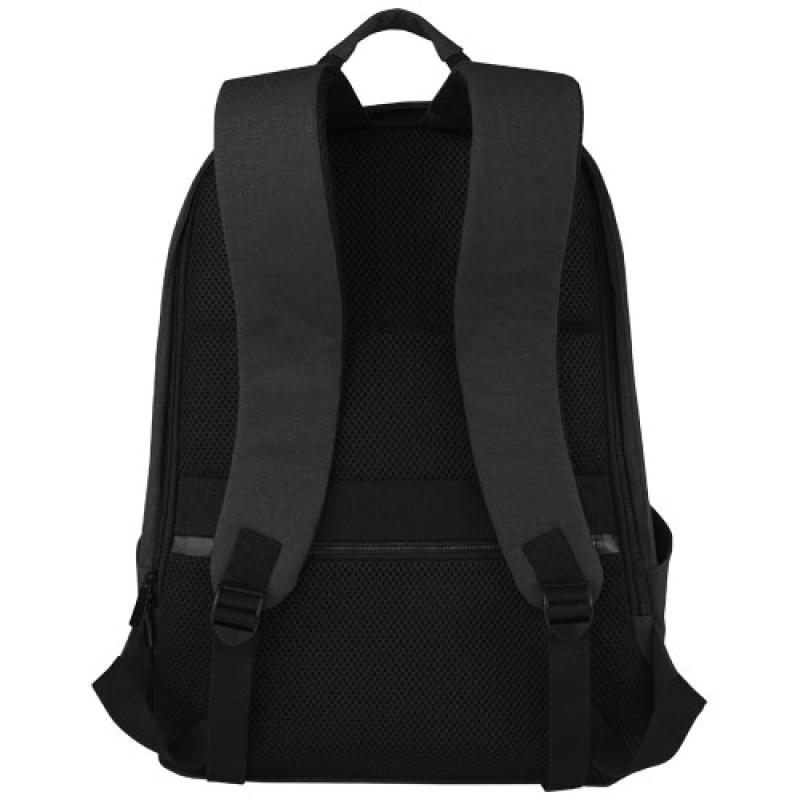 Mochila antirrobo de 18 L para portátil de 15,6" de lona reciclada GRS "Joey"